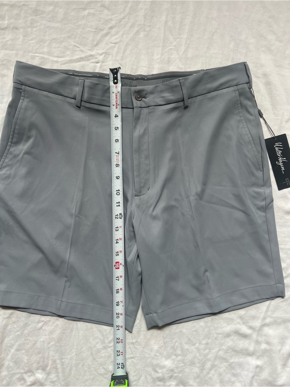 Walter Hagen Gray Performance Hybrid Golf Shorts